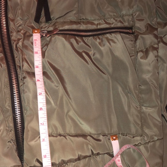 Forever21+Ci sono NWT  faux utility trim shearling parka puffer jacket size XL. - Picture 5 of 17